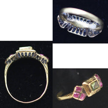 Antique Renaissance Ring Ruby Chrysoberyl 18k Gold Early 16th Century (6235)