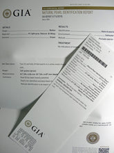 GIA certificate natural pearls untreated