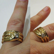 Carlo Giuliano Snake Ring Antique 18k Gold Diamond Revivalist unisex (6507)