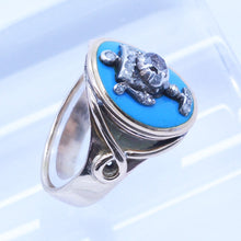 Antique Georgian Mourning Ring 15ct Gold Diamonds Enamel Amphora Unisex (6648)