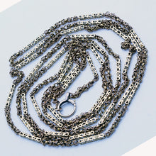 Antique gold Necklace Long Chain Sautoir 15ct English Victorian Jewelry