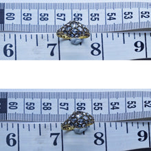 Antique Early Victorian Ring 18k Gold Diamonds London 1845 w Appraisal (6696)