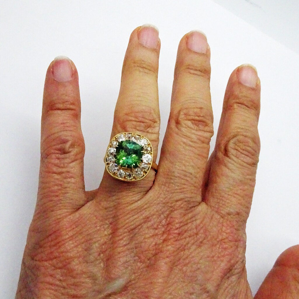 Chaumet Vintage Diamond Signet Ring