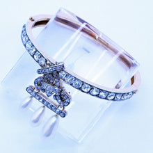 Antique Victorian Bangle Gold Diamonds Natural Pearls w Certificate (6786)