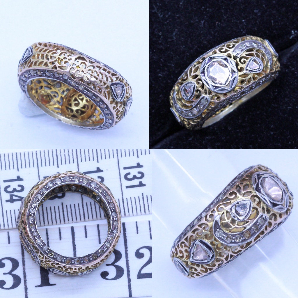 Natural Turquoise Ring, 925 Sterling Silver Leaf Design Men's Vintage Ring  P284 | eBay