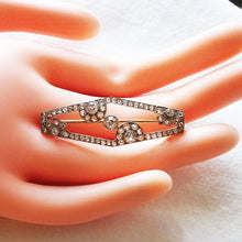 Antique Art Deco Brooch Platinum Gold Diamonds w Appraisal (6839)