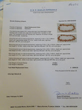 Antique Georgian Victorian Necklace Gold Aquamarine Pink Topaz Appraisal (6495)