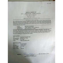 Pomellato Ring 18k W Gold Peridot Diamond Papers Box w Appraisal (5950)