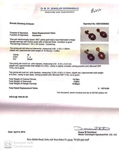 Antique Victorian Earrings Cannetille Pink Topaz Diamonds Gold w Appraisal (6726