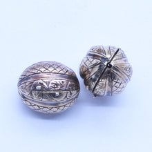 Antique Victorian Carriage Covers Coach Covers for Earrings 14k Gold  (6856)