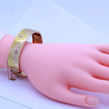 Antique Victorian Bangle Bracelet 18k Gold Pearls French Napoleon III 19C (6417)