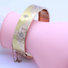 Antique Victorian Bangle Bracelet 18k Gold Pearls French Napoleon III 19C (6417)