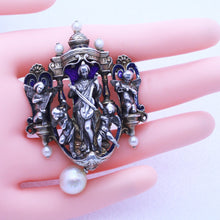 Froment-Meurice Brooch Renaissance Revival Silver Gold Pearl Enamel Unisex (6892)