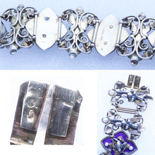 Antique Bracelet Gold Silver Enamel Pearls Signed Froment-Meurice c1850 (6893)