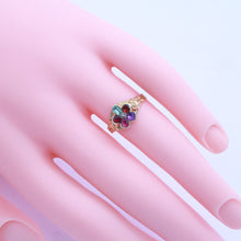 Antique Victorian Acrostic REGARD Ring 18k Gold Gems Romantic w Appraisal (6890)