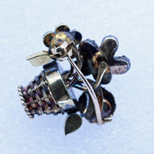 Georgian Regency Giardinetto Brooch Gold Silver Pearls Turquoise and Gems (6903)