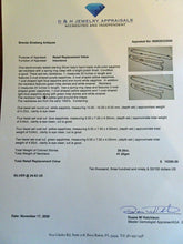 Antique Arts & Crafts Pair Chain Necklaces Gold Silver Sapphires Enamel (6940)