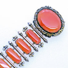 Antique Georgian Bracelet Bangle 18k Gold Carnelian French Charles X (6950)