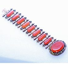 Antique Georgian Bracelet Bangle 18k Gold Carnelian French Charles X (6950)