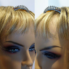 Victorian Hair Combs Brooches Tiara Antique Gold Diamonds Silver Set Paris (6544)