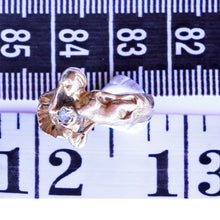 Antique Art Nouveau Ring Figural Reclining Woman 18k Gold Diamond French (6498)