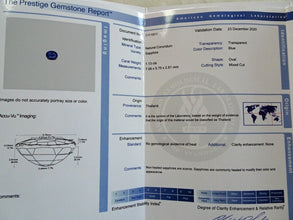 Vintage Ring Natural No Heat Sapphire Diamonds 14k Gold AGL certificate (6998)