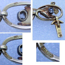 Antique Russian Nouveau Bracelet Gold Diamond Mermaid Dragon Faberge Worker(7002)