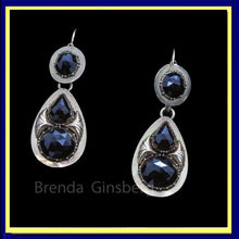 Georgian garnet earrings