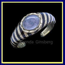 Antique Victorian Memorial Mourning Ring Gold Enamel Hair 1857 Unisex (7029)