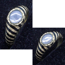 Antique Victorian Memorial Mourning Ring Gold Enamel Hair 1857 Unisex (7029)