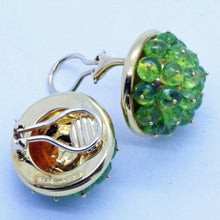 Valentin Magro Earrings Ear Clips 18k Gold and Peridot Retail 16000.00 (7062)