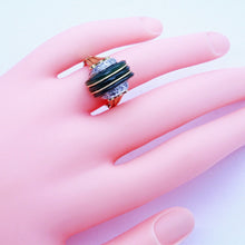 Vintage Retro Ring 18k Gold Jade Diamonds Made circa 1940's Appraisal (7064)