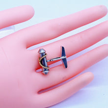 TIFFANY & CO Vintage Cable Cufflinks 18k Gold Sterling Silver Unisex (7086)