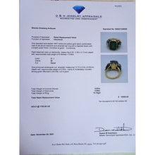 Antique Victorian Emerald and Diamond ring 18k Gold and Silver, French (7089)