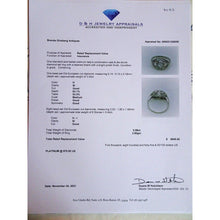 Antique Edwardian Ring Platinum Diamonds Engagement Wedding Ring early 20C(7082)