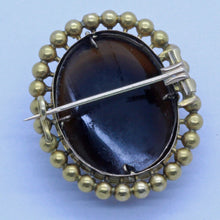 Carlo Giuliano Antique Cameo Brooch 18k Gold Carved Agate Victorian (7121)