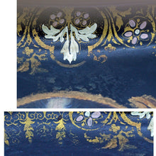 Antique Victorian Tole Tray Handpainted Cavalier King Charles Spaniel Dog (6904)