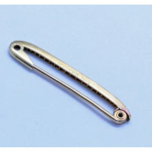 LACLOCHE FRES PARIS Antique Brooch 18k Gold Rubies Safety Pin Original Box (7141)