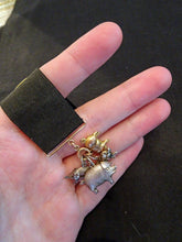 Antique Victorian Watch Fob w Pig Charms Various Metals (6660)