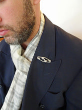 Antique Art Deco Brooch Platinum Gold Diamonds w Appraisal (6839)