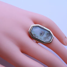 Antique Georgian Miniature Eye Ring