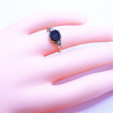 Georgian or earlier Ring Intaglio cameo Garnet Diamonds 18k Gold French Unisex 17-18C (7179)