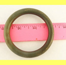 Antique Chinese Jade Bangle Hand Carved Engraved Dragons from solid jade (5676)