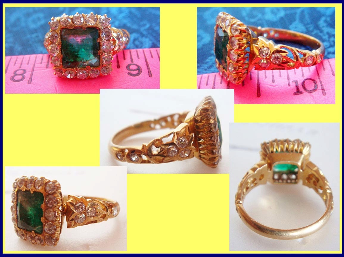 22ct Gold Ladies Indian Ring With Filigree Design | PureJewels UK