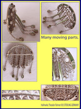 Antique Theodor Fahrner Brooch Pin Enamel Pearl Peridot (4167)