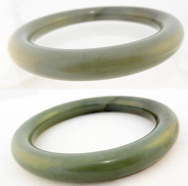 Antique Chinese Jade Bangle Bracelet