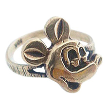 Vintage Mickey Mouse Pinky or Child 's Gold Ring Made Circa 1930 - 1940 (#5015)