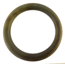 Antique Chinese Jade Bangle Hand Carved Engraved Dragons from solid jade (5676)