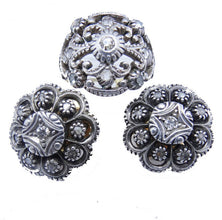 Antique Ring Earrings Set Diamonds Gold Silver Portuguese w Appraisal (5844)