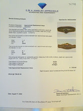 Antique Victorian Bracelet Bangle Gold Garnet Diamonds Austro-Hungarian (7198)